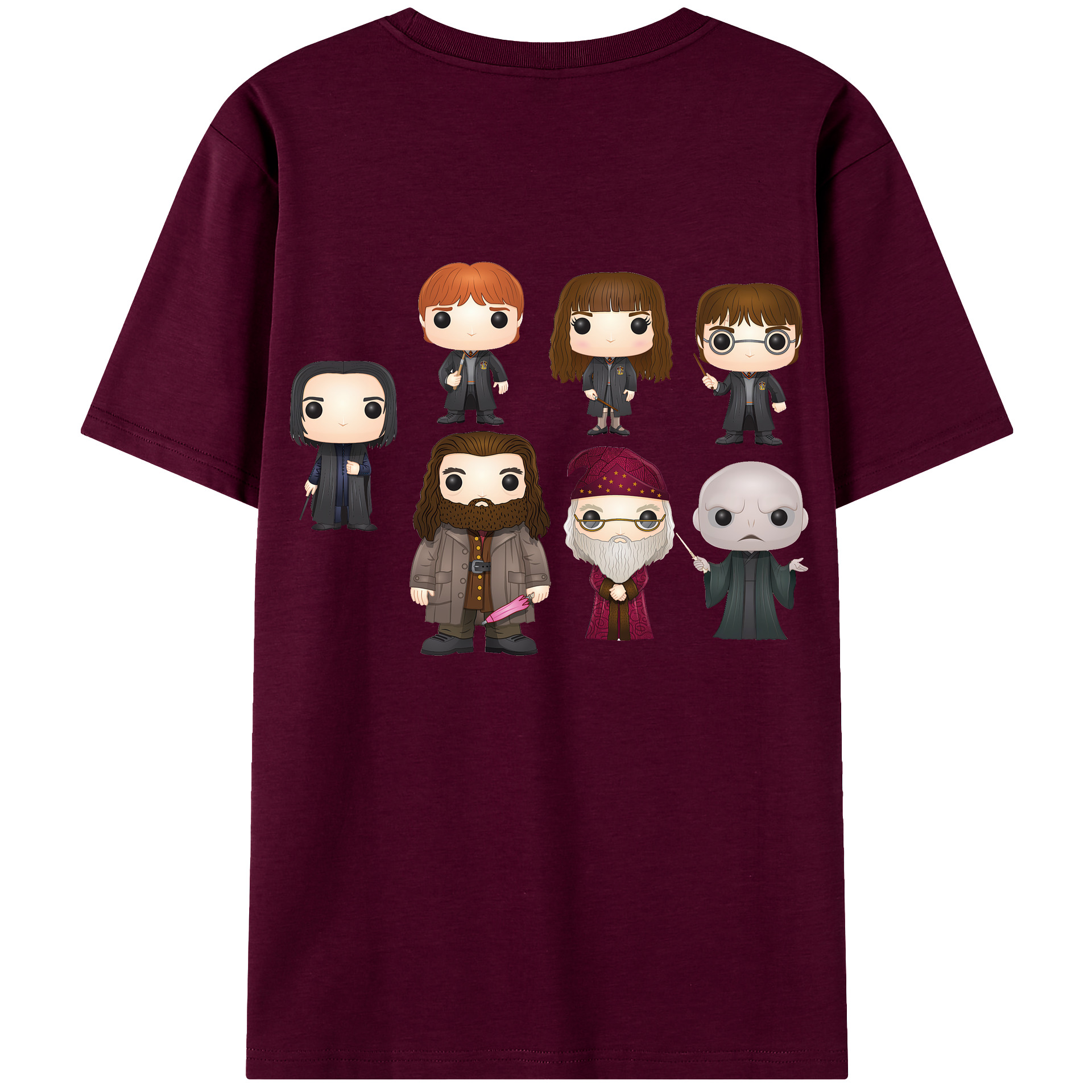 （画像用） Harry Potter ハリー・ポッターシリーズ レディース半袖Tシャツ(バックプリント)